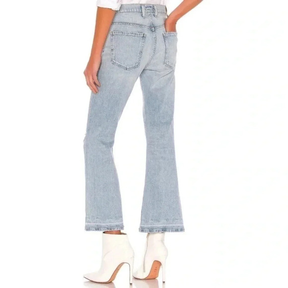 NWT Citizens Of Humanity Tailyn Mid Rise Flare Jeans Denim In Played Out Blue - Picture 4 of 12